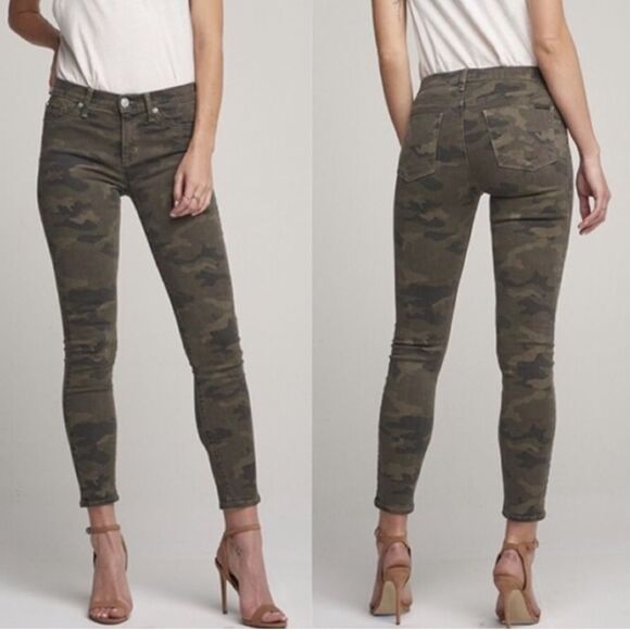 Hudson Jeans | Nico Midrise Ankle Camo Super Skinny Jeans - Picture 7 of 7